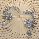 Antique Ear Cuff Jhumka Earrings