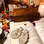 Antique Earrings Silver