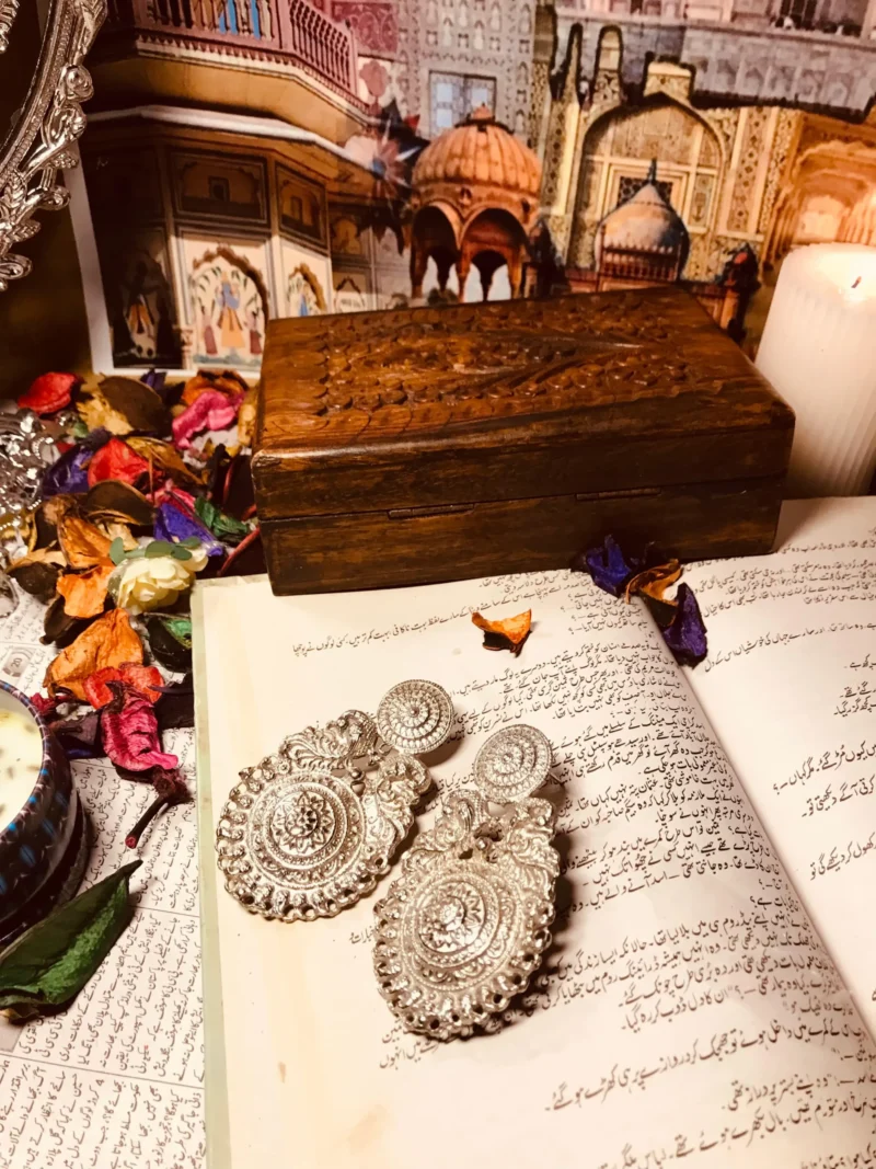 Antique Earrings Silver