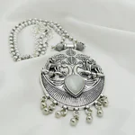 Antique German Silver Necklace 09