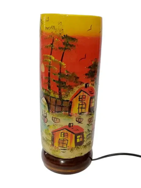 Antique Hand Painted Lamps