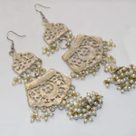 Antique Jewelry Golden Jhumkay