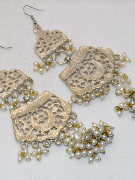 Antique Jewelry Golden Jhumkay