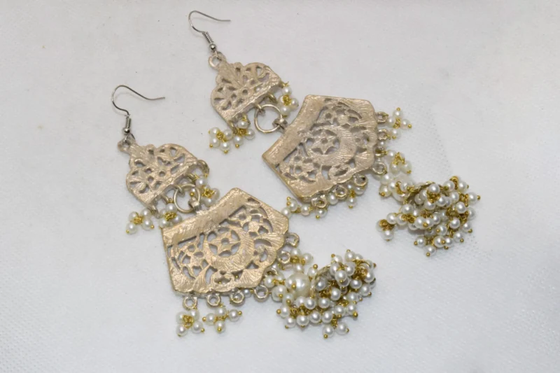 Antique Jewelry Golden Jhumkay
