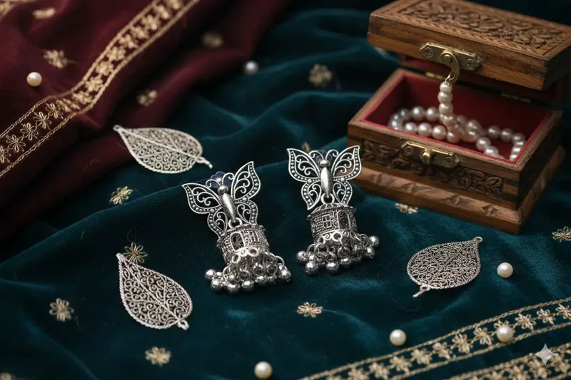 Butterfly Earrings Design