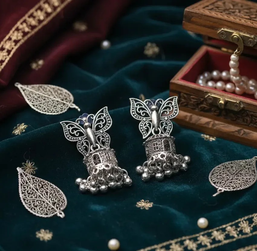 Butterfly Earrings Design