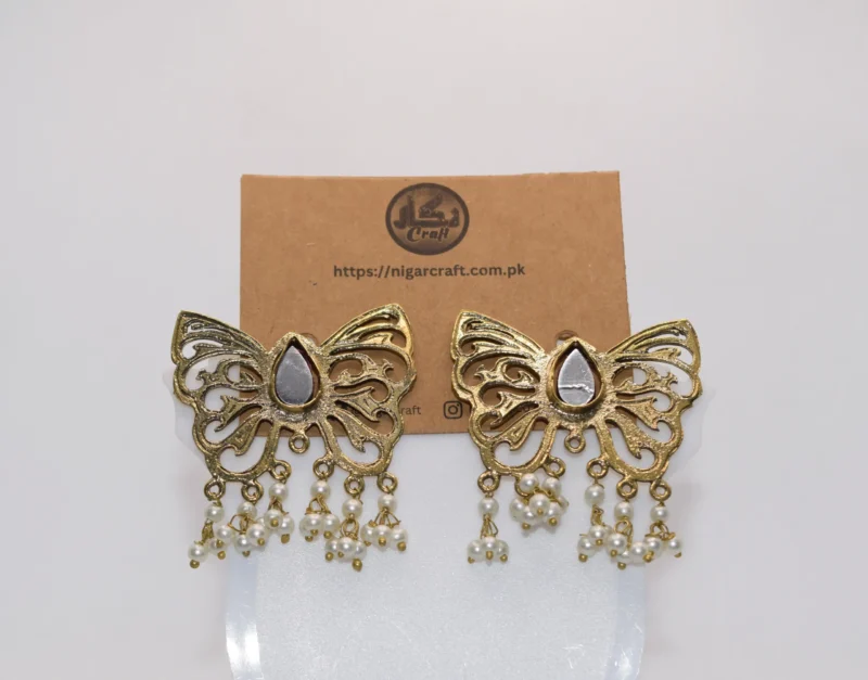 Butterfly Earrings Gold