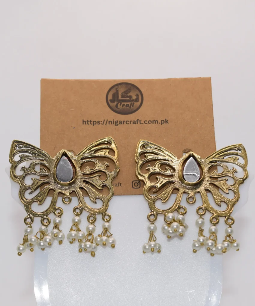 Butterfly Earrings Gold