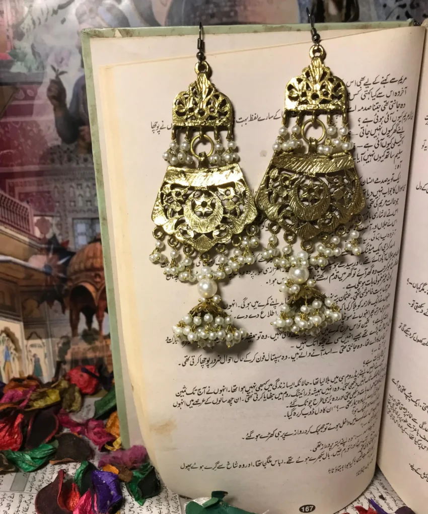 Chand Tara Earrings Gold