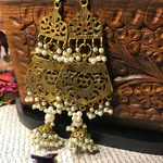 Chand Tara Earrings Gold