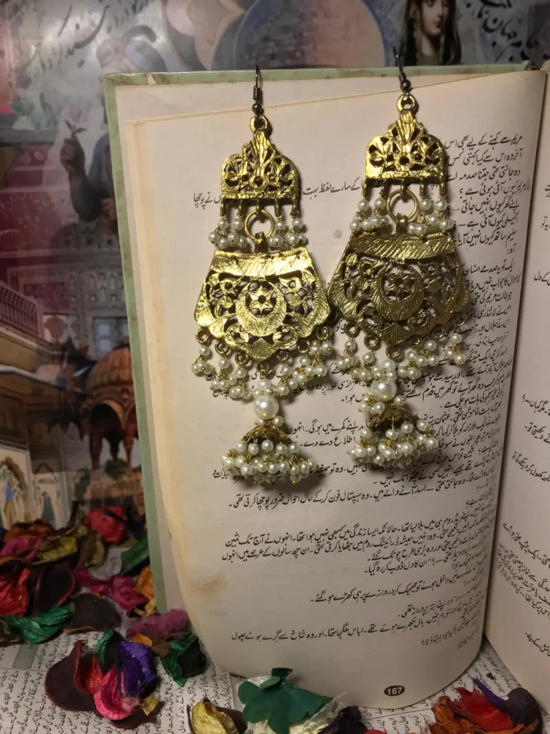 Chand Tara Earrings Gold