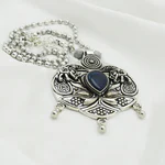 German Silver Necklace - Antique Jewellery