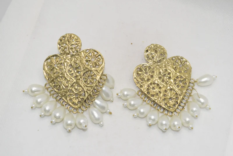 German oxidised earrings