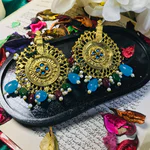 Gold Boho Earrings - Antique Jewelry (3)