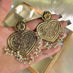 Gold Fine Handcrafted Earrings