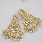Gold Kundan Earrings (2)