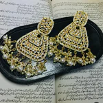 Gold Kundan Earrings