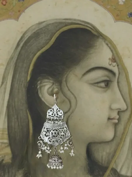 Golden Jhumkay- Antique Jewelry
