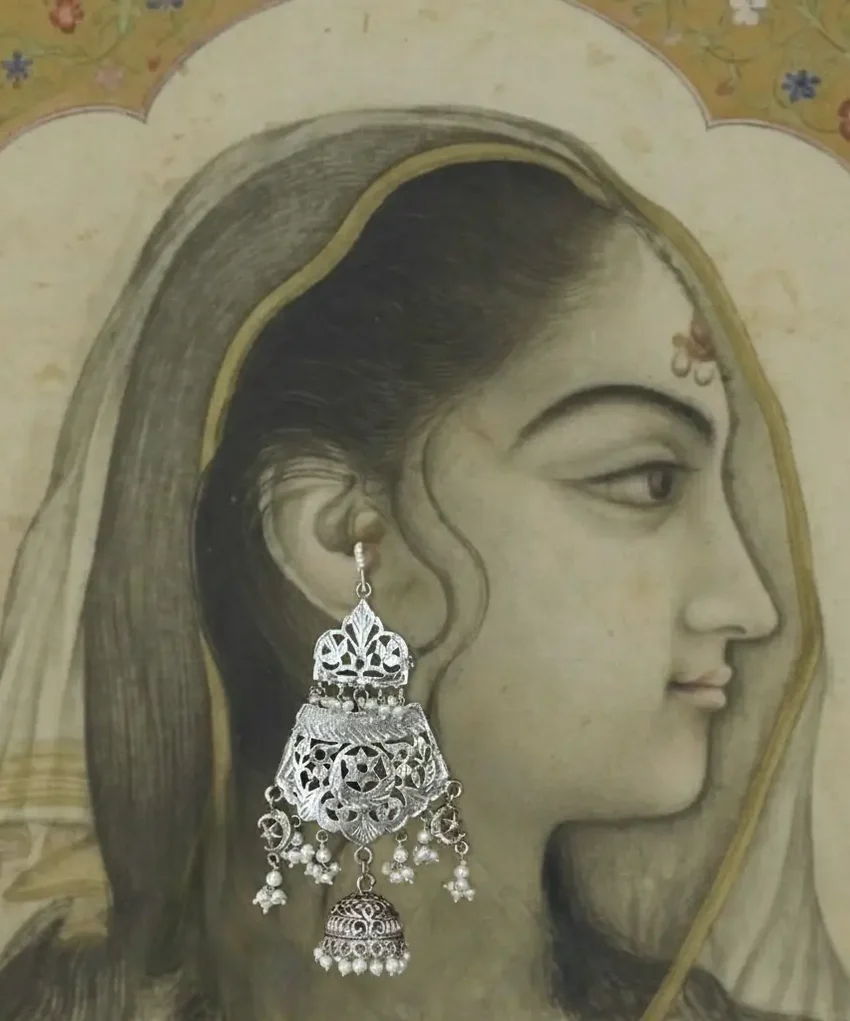 Golden Jhumkay- Antique Jewelry