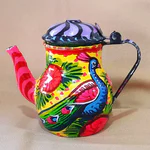 Hand Painted Chainak - Truck Art kettle