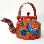 Hand Painted Kettle (1)