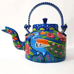 Hand Painted Kettle (1)