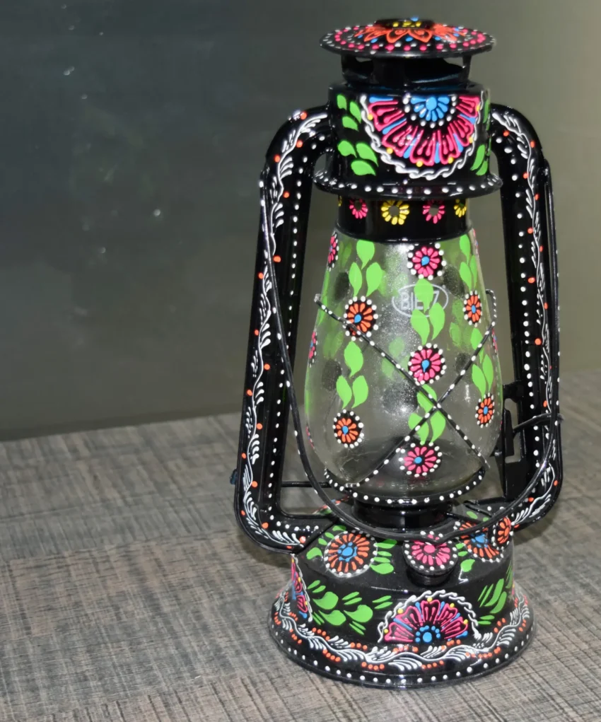 Hand Painted Lantern - 01