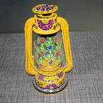Hand Painted Lantern - 01