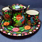 Hand painted Kettle Set (8)