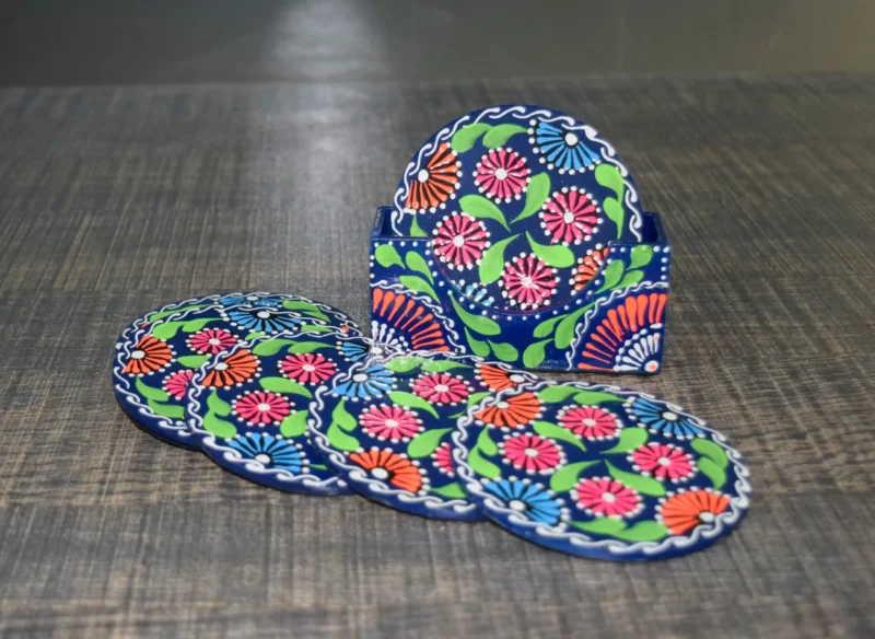 Handmade Tea Coaster Design (2)