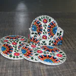 Handpainted coasters