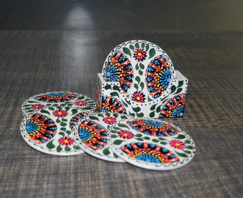 Handpainted coasters