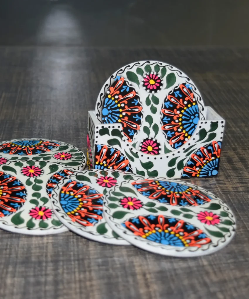 Handpainted coasters