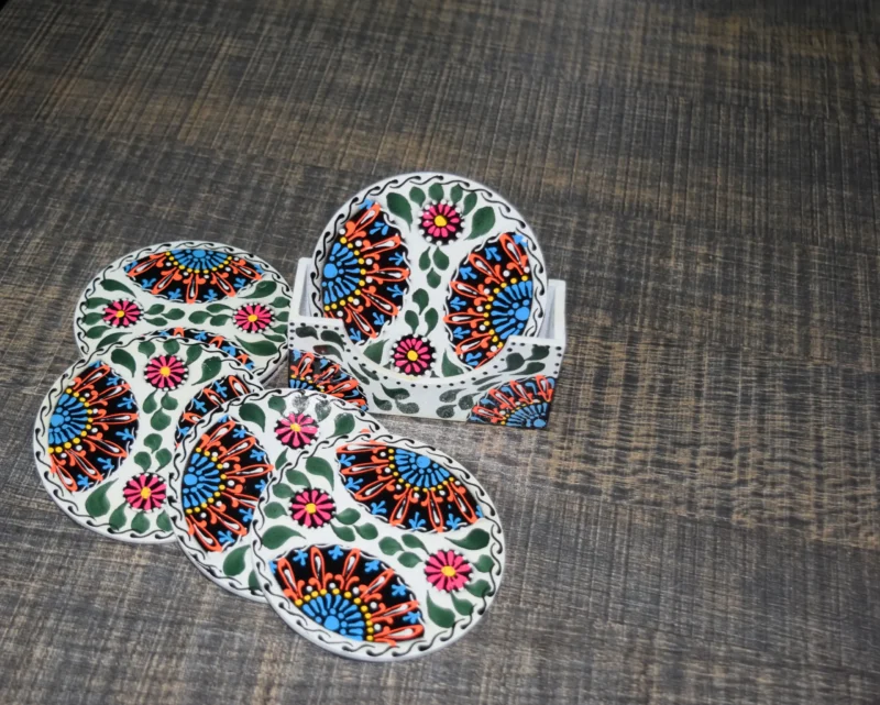 Handpainted coasters