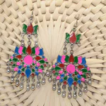 Long Oxidised Jewellery Earrings (1)