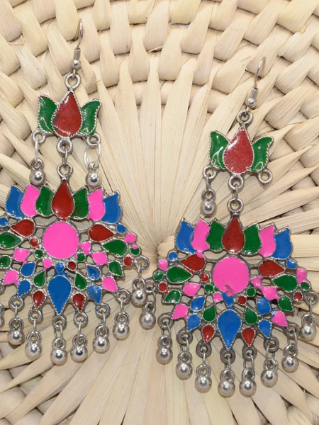 Long Oxidised Jewellery Earrings (1)