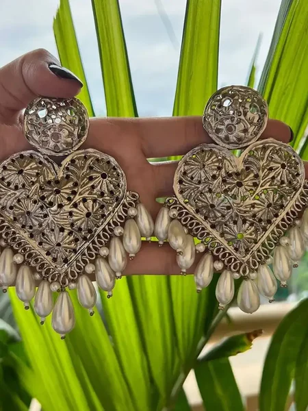 Modern Oxidised Earrings (2)