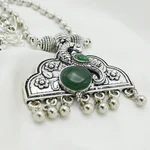 Oxidised German Silver Necklace Designs