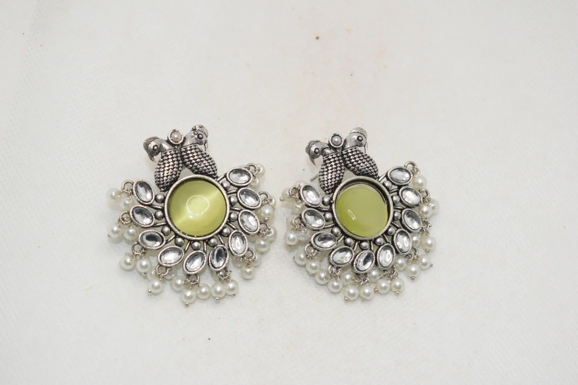 How to Choose Earrings For Face Shape 4 Oxidised Earrings Studs