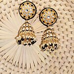 Pearl Kundan Earrings