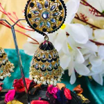 Pearl Kundan Earrings