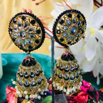 Pearl Kundan Earrings