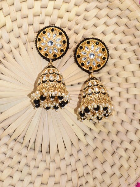 Pearl Kundan Earrings