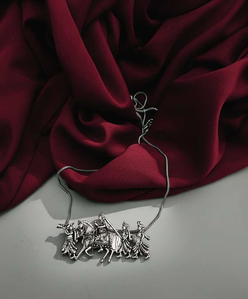 Silver Antique Necklace