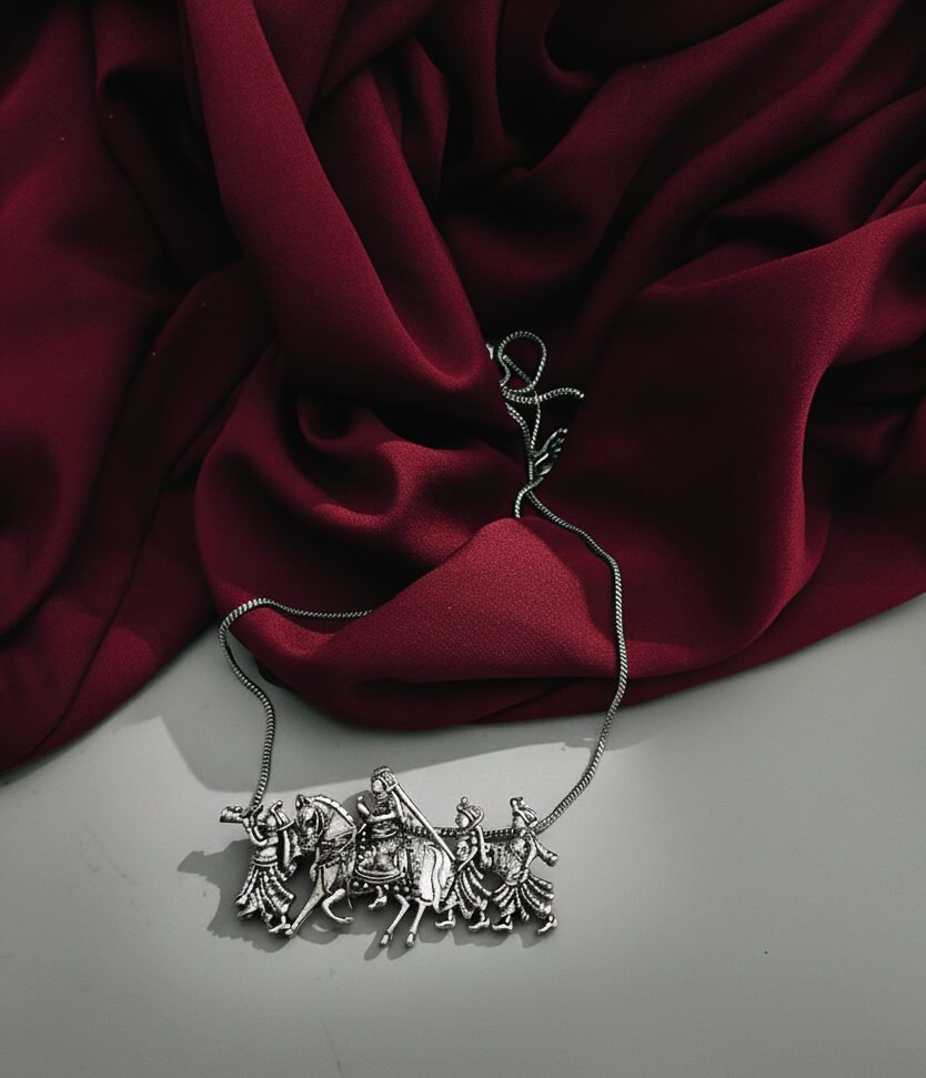 Silver Antique Necklace