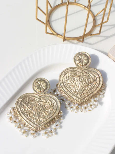 Silver Handcrafted Earrings