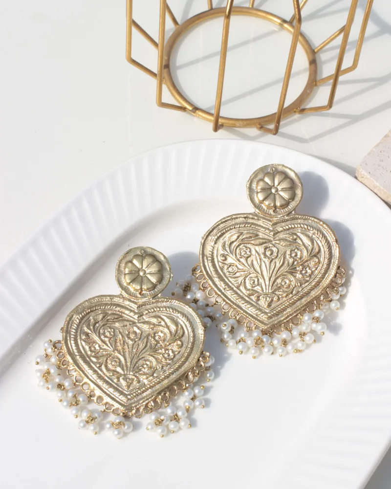 Silver Handcrafted Earrings