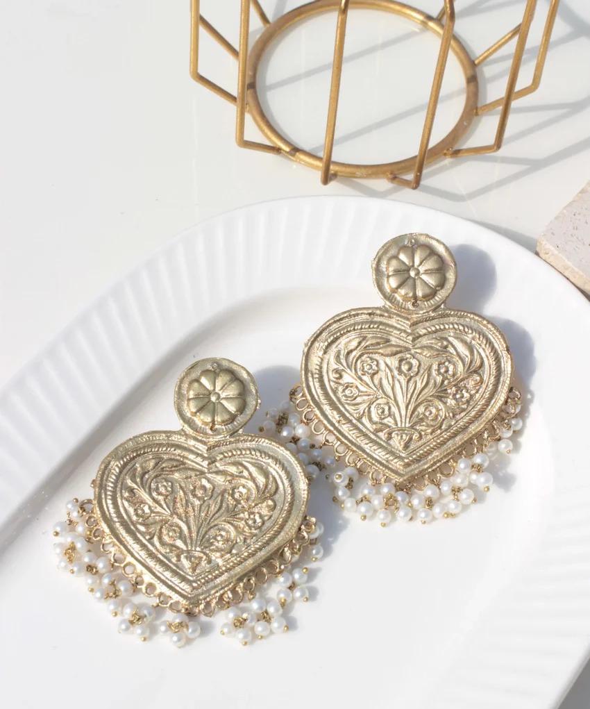 Silver Handcrafted Earrings