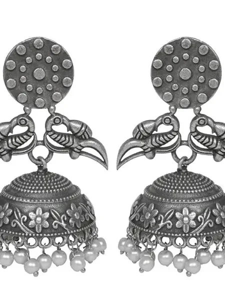 Silver Pendant Earrings (12