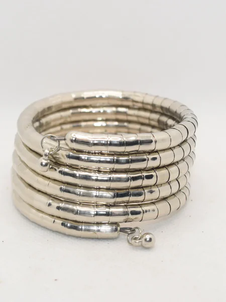 Silver Spiral Bracelet